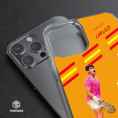 Coque joueur CARLOS ALCARAZ TENNIS - TEAMCOQUES
