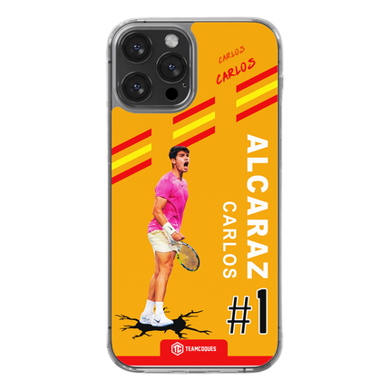 Coque joueur CARLOS ALCARAZ TENNIS - TEAMCOQUES