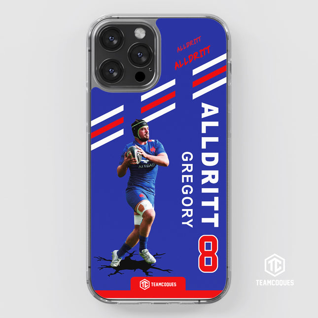 Coque joueur GREGORY ALLDRITT XV FRANCE - TEAMCOQUES