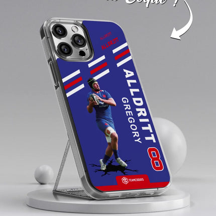 Vidéo Coque joueur GREGORY ALLDRITT XV FRANCE - TEAMCOQUES