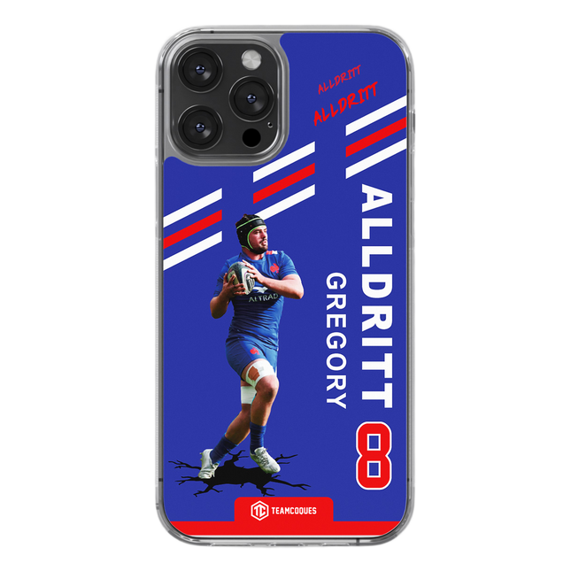 Coque joueur GREGORY ALLDRITT XV FRANCE - TEAMCOQUES
