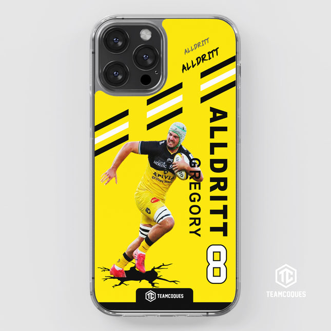 Coque joueur GREGORY ALLDRITT LA ROCHELLE - TEAMCOQUES