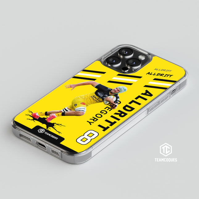 Coque joueur GREGORY ALLDRITT LA ROCHELLE - TEAMCOQUES