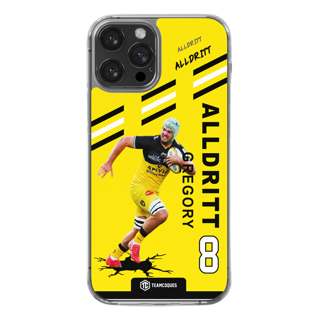 Coque joueur GREGORY ALLDRITT LA ROCHELLE - TEAMCOQUES