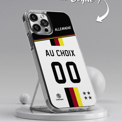 Vidéo Coque foot ALLEMAGNE personnalisable - TEAMCOQUES