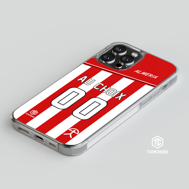 Coque foot ALMERIA personnalisable - TEAMCOQUES