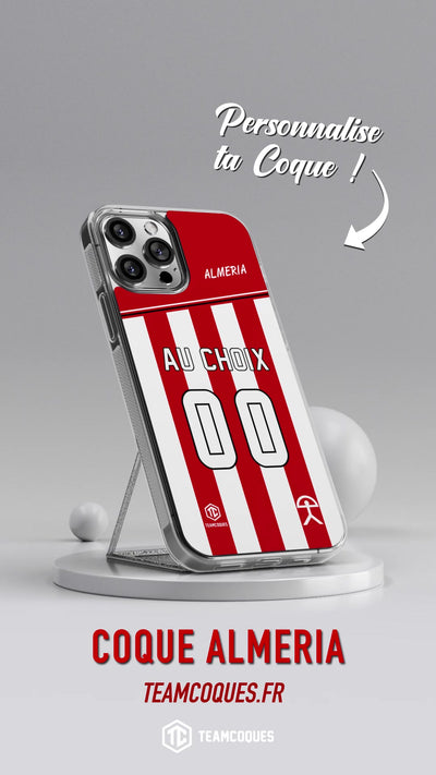 Vidéo Coque foot ALMERIA personnalisable - TEAMCOQUES