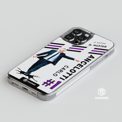 Coque joueur CARLO ANCELOTTI COACH ENTRAÎNEUR - TEAMCOQUES
