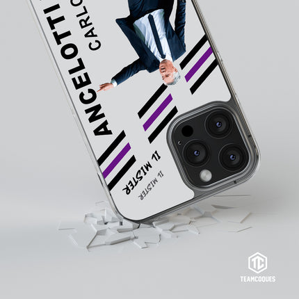 Coque joueur CARLO ANCELOTTI COACH ENTRAÎNEUR - TEAMCOQUES