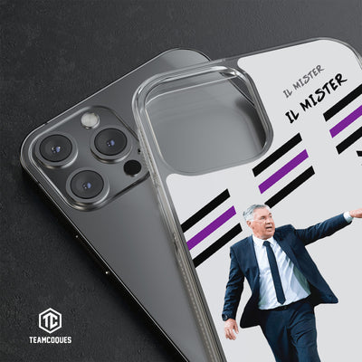 Coque joueur CARLO ANCELOTTI COACH ENTRAÎNEUR - TEAMCOQUES