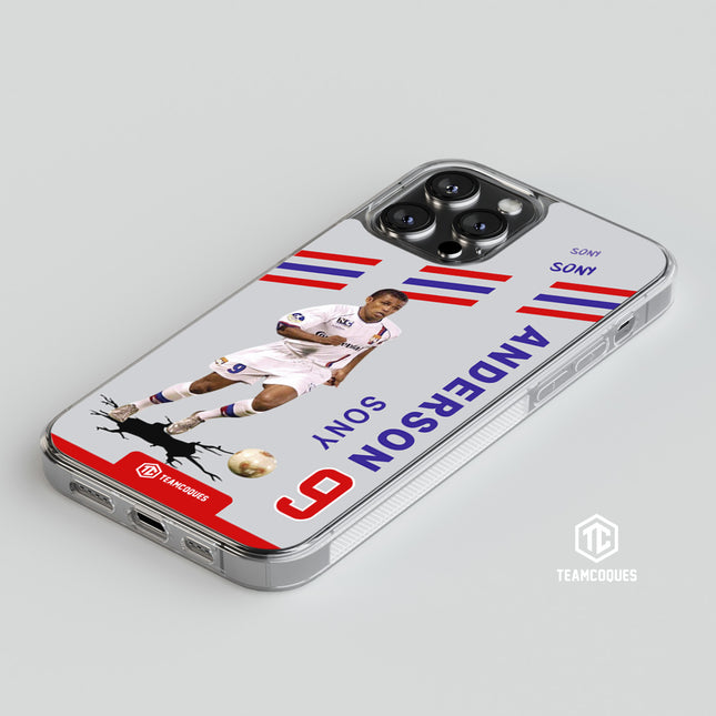Coque joueur SONY ANDERSON LYON OL - TEAMCOQUES