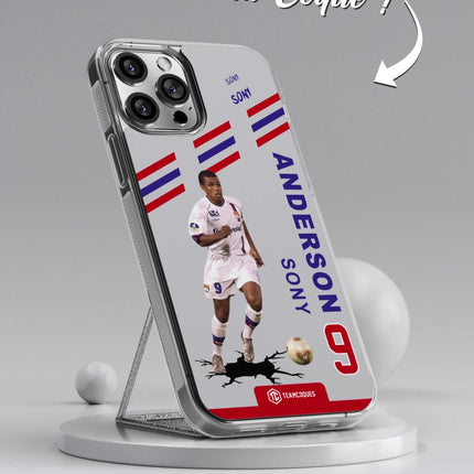 Vidéo Coque joueur SONY ANDERSON LYON OL - TEAMCOQUES