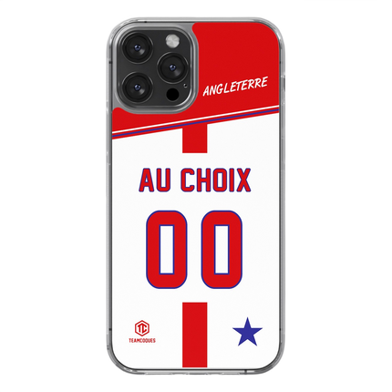 Coque foot ANGLETERRE personnalisable - TEAMCOQUES