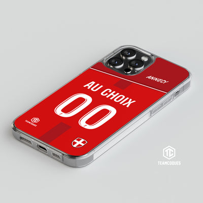 Coque foot ANNECY personnalisable - TEAMCOQUES