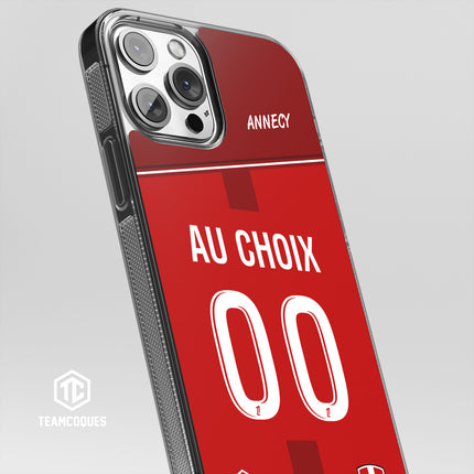 Coque foot ANNECY personnalisable - TEAMCOQUES