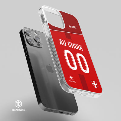 Coque foot ANNECY personnalisable - TEAMCOQUES
