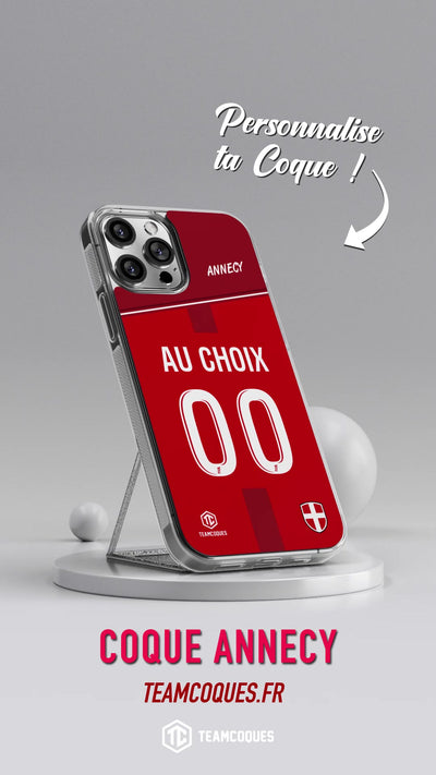Vidéo Coque foot ANNECY personnalisable - TEAMCOQUES