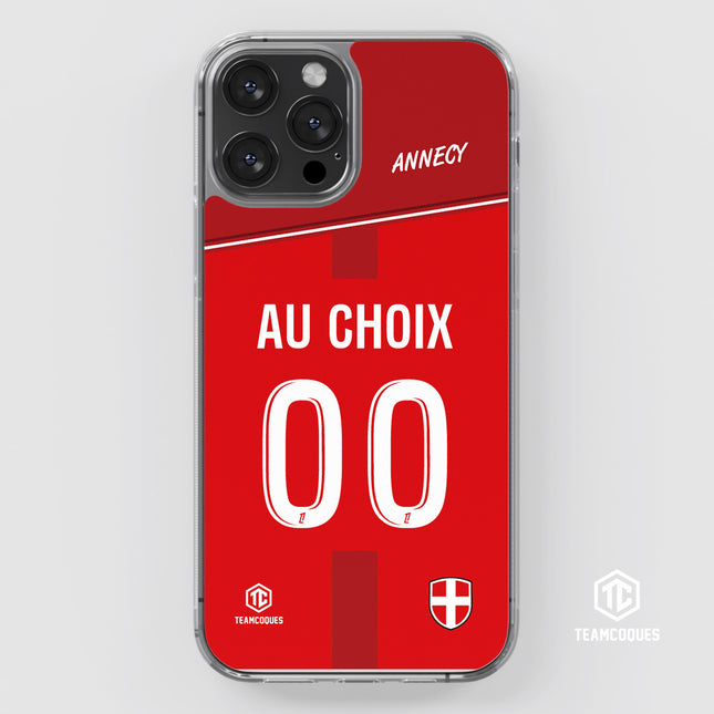 Coque foot ANNECY personnalisable - TEAMCOQUES