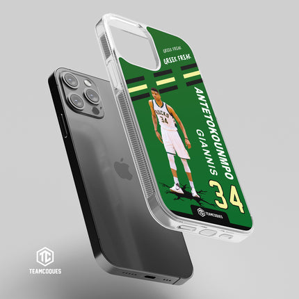 Coque joueur GIANNIS ANTETOKOUNMPO BUCKS MILWAUKEE NBA - TEAMCOQUES