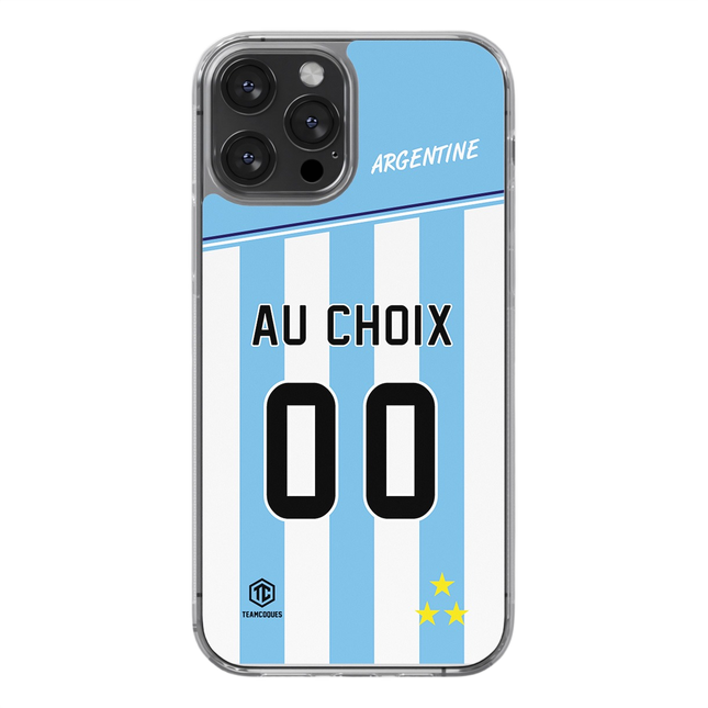 Coque foot ARGENTINE personnalisable - TEAMCOQUES