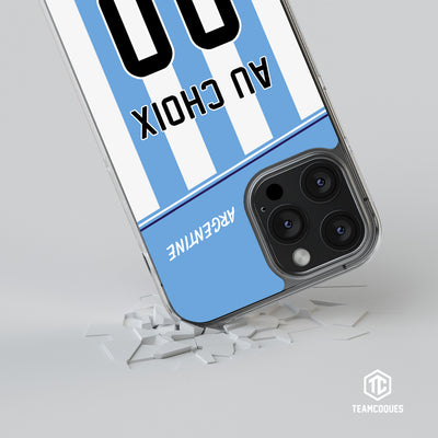 Coque foot ARGENTINE personnalisable - TEAMCOQUES