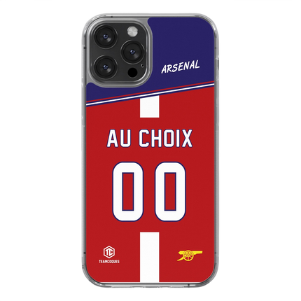 Coque foot ARSENAL personnalisable - TEAMCOQUES