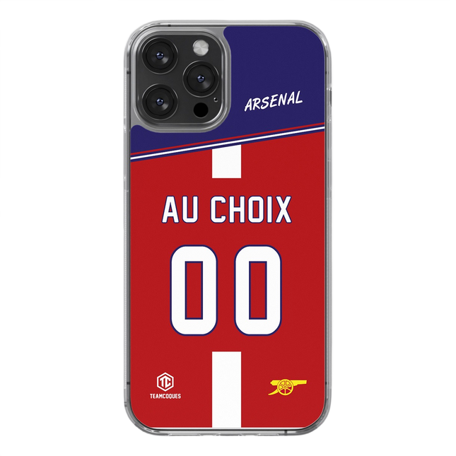 Coque foot ARSENAL personnalisable - TEAMCOQUES