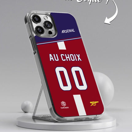 Vidéo Coque foot ARSENAL personnalisable - TEAMCOQUES
