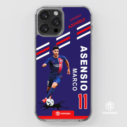 Coque joueur MARCO ASENSIO PARIS PSG - TEAMCOQUES