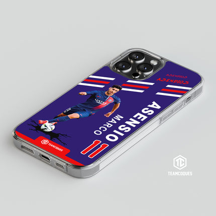 Coque joueur MARCO ASENSIO PARIS PSG - TEAMCOQUES