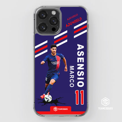 Coque joueur MARCO ASENSIO PARIS - TEAMCOQUES
