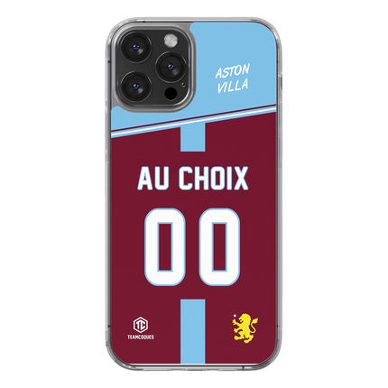 Coque foot ASTON VILLA personnalisable - TEAMCOQUES