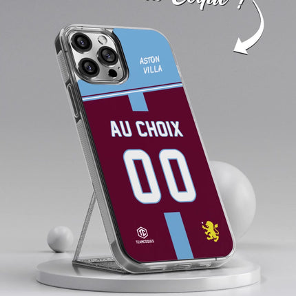 Vidéo Coque foot ASTON VILLA personnalisable - TEAMCOQUES