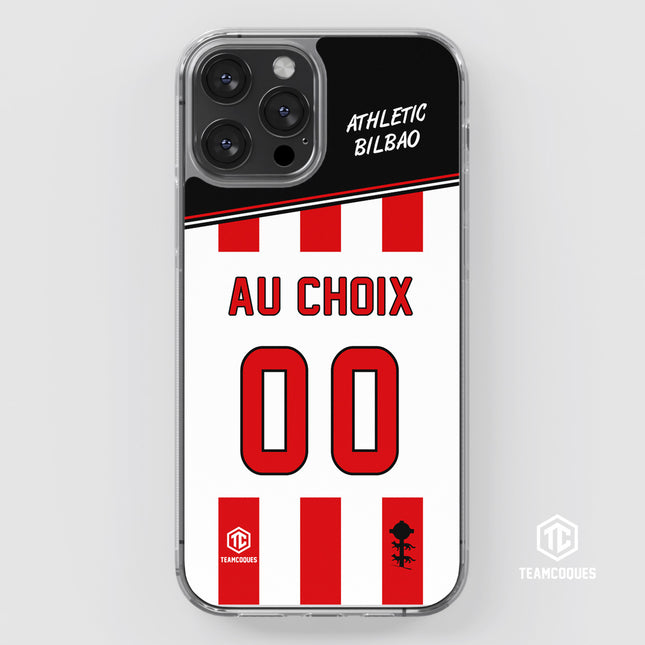 Coque foot ATLETICO BILBAO personnalisable - TEAMCOQUES