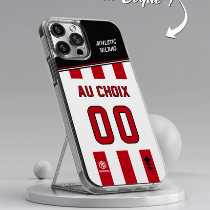 Vidéo Coque foot ATLETICO BILBAO personnalisable - TEAMCOQUES