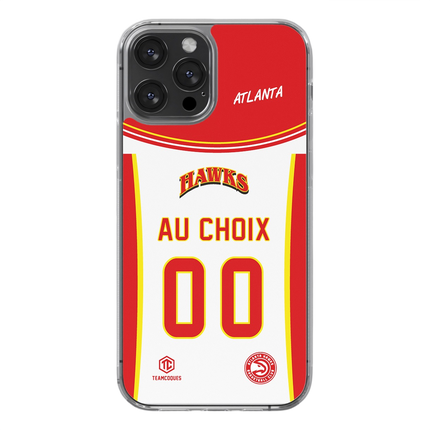Coque basket NBA ATLANTA HAWKS personnalisable - TEAMCOQUES