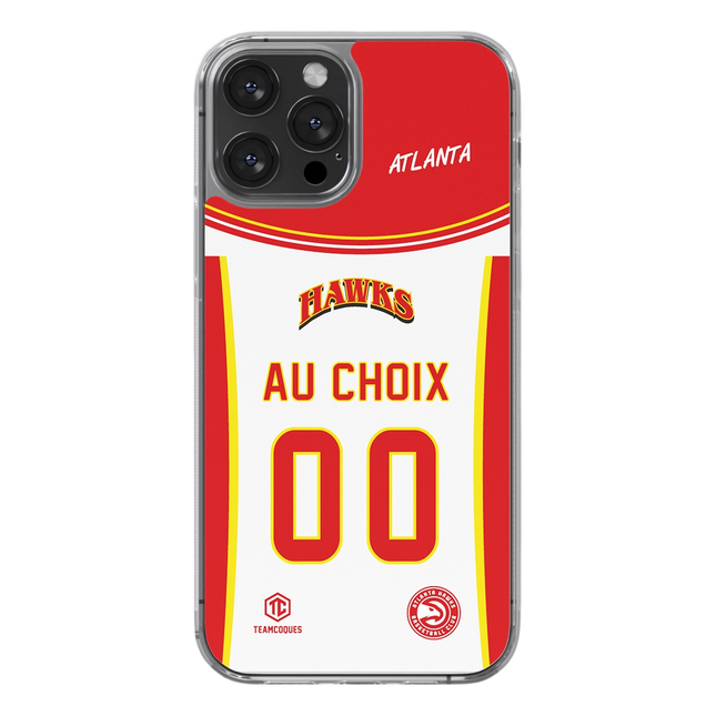 Coque basket NBA ATLANTA HAWKS personnalisable - TEAMCOQUES