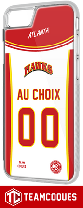 Coque basket NBA ATLANTA HAWKS personnalisable - TEAMCOQUES