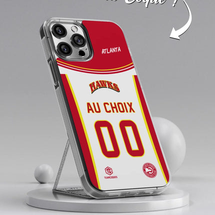 Vidéo Coque basket NBA ATLANTA HAWKS personnalisable - TEAMCOQUES