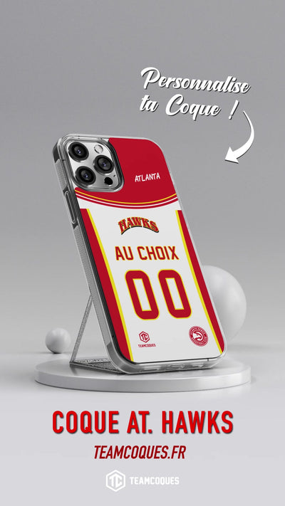 Vidéo Coque basket NBA ATLANTA HAWKS personnalisable - TEAMCOQUES