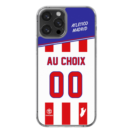 Coque foot ATLETICO MADRID personnalisable - TEAMCOQUES