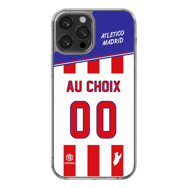 Coque foot ATLETICO MADRID personnalisable - TEAMCOQUES