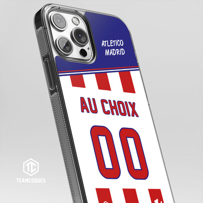 Coque foot ATLETICO MADRID personnalisable - TEAMCOQUES