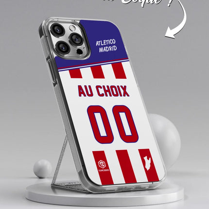 Vidéo Coque foot ATLETICO MADRID personnalisable - TEAMCOQUES