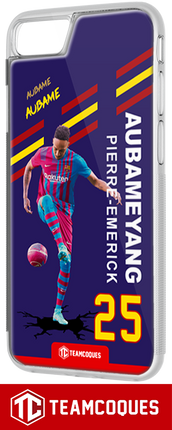 Coque joueur PIERRE-EMERICK AUBAMEYANG AUBAME BARCELONE BARÇA - TEAMCOQUES