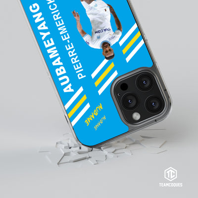 Coque joueur PIERRE-EMERICK AUBAMEYANG AUBAME MARSEILLE OM - TEAMCOQUES