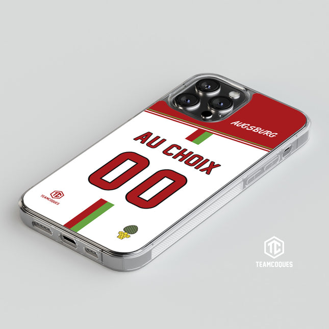 Coque foot AUGSBURG personnalisable - TEAMCOQUES