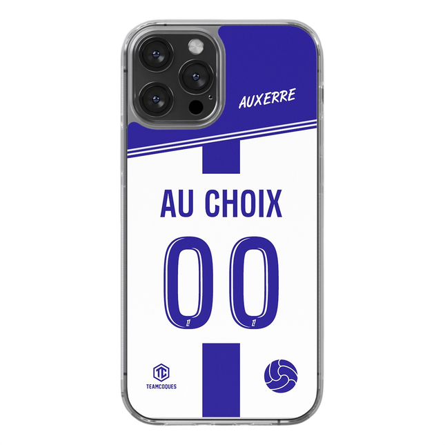 Coque foot AUXERRE personnalisable - TEAMCOQUES