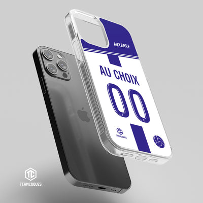 Coque foot AUXERRE personnalisable - TEAMCOQUES