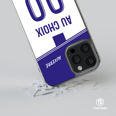 Coque foot AUXERRE personnalisable - TEAMCOQUES